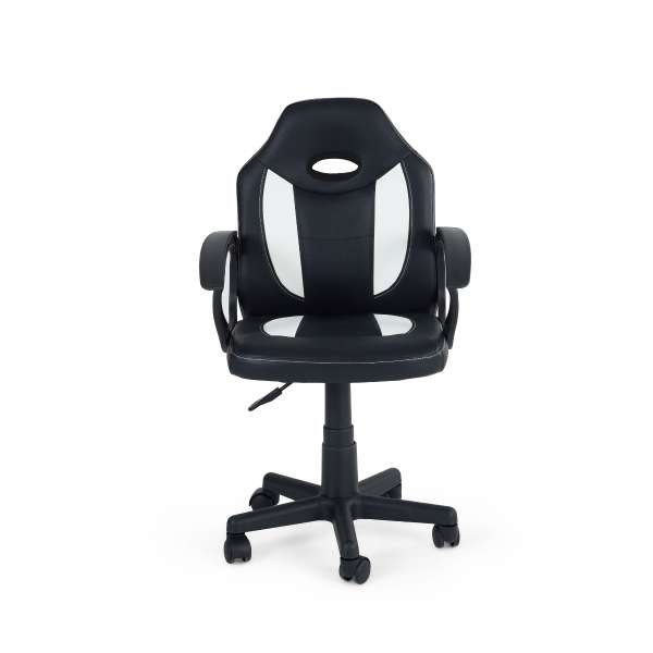 KRATOS GAMING CHAIR BLACK AND WHITE